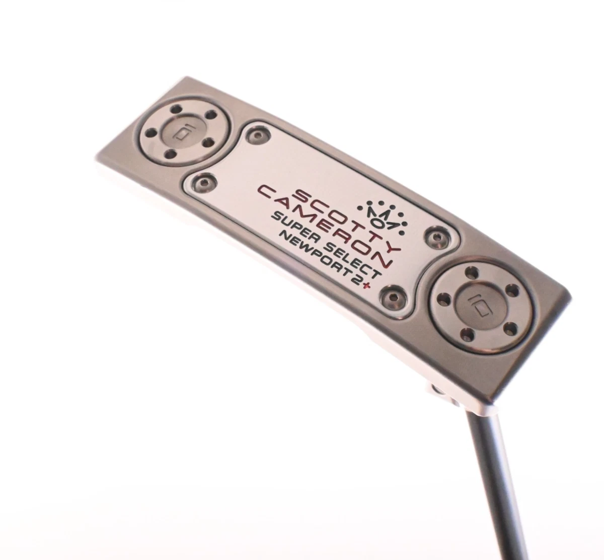 Putter Scotty Cameron Super Select Newport 2 – Noir/Rouge/Or – Droitier – Neuf