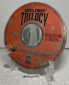 Mortal Kombat Trilogy (Sega Saturn) Game and Case VGC Authentic Read Description