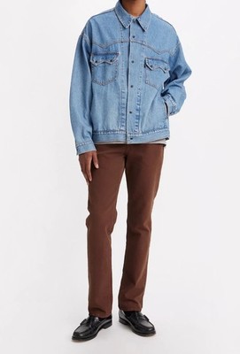 Levi s 511 2-way Comfort Stretch Brown Jeans 32x32(263)