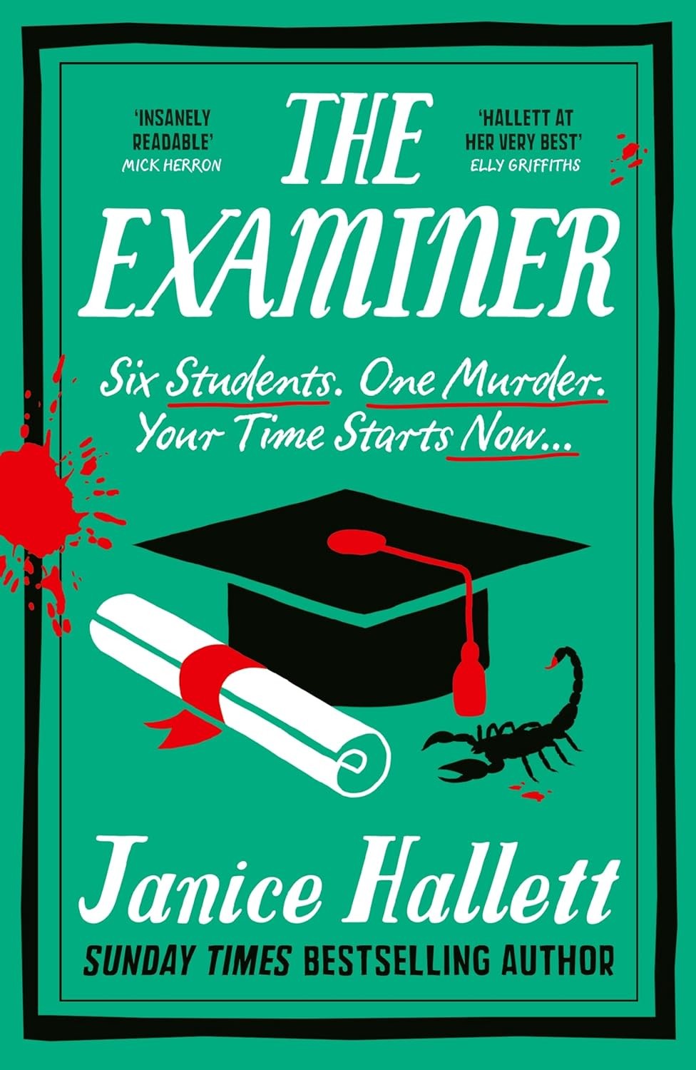 Janice Hallett Unisex Multicolor The Examiner : The Sunday Times Bestseller From The Author Of The - Image 4