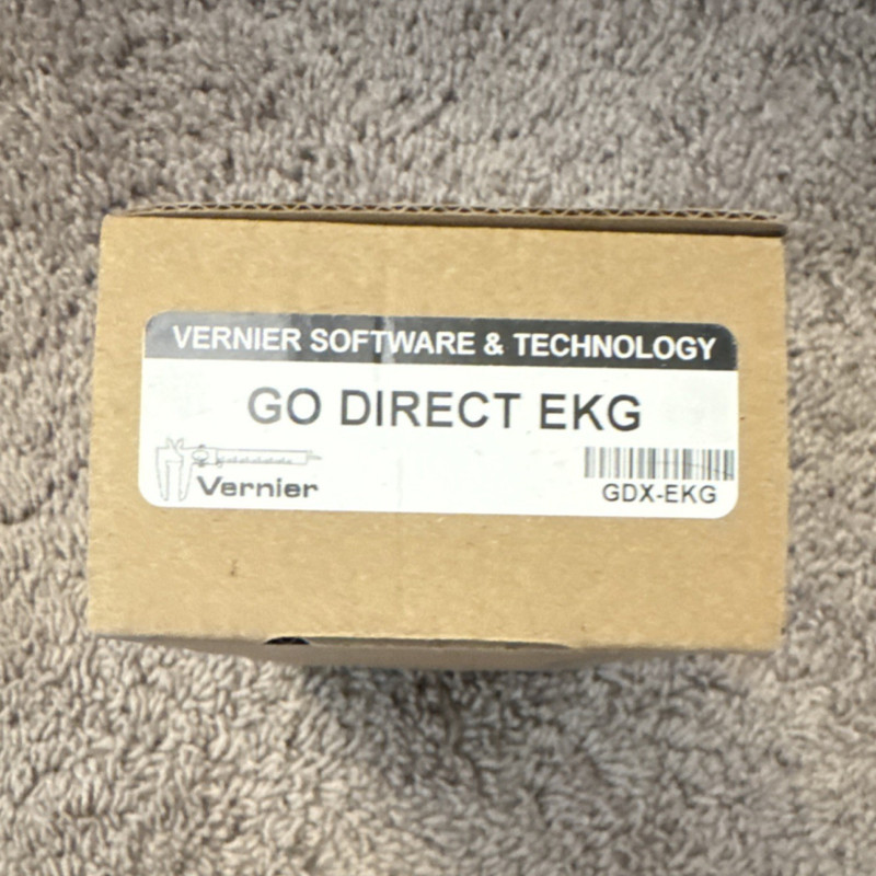 Vernier Go Direct EKG ECG Sensor Digital Bluetooth Biological Lab GDX-EKG