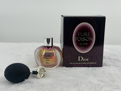 Dior Pure Poison Elixir 1oz 30ml EDP Intense Spray w Box & Atomizer