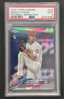 2018 Topps Chrome - Shohei Ohtani #150 Pitching - Refractor Rookie - PSA 9