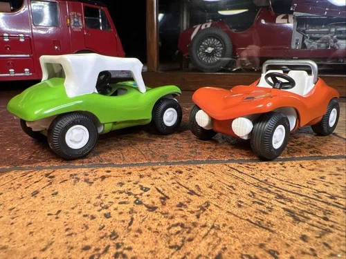 A Pair Of Vintage Tonka Toys Beach Buggy 3.5"