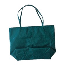 Saks Fifth Avenue Tote Shoulder Bag Vintage Faux Snake