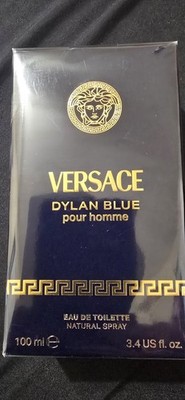 Versace Dylan Blue Pour Homme Eau de Toilette Natural Spray 3.4 fl oz authentic