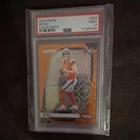 2024 Panini Prizm Bo Nix Lazer Prizm Rookie #309 PSA 9 Denver Broncos