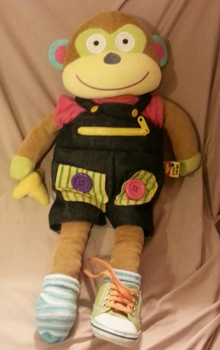 Alex toys learn 2024 to dress monkey