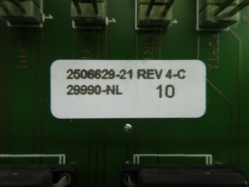 ASM Advanced Semiconductor Materials 2506629-21 Processore Scheda PCB Rev. 4-C usato - Foto 11 di 12