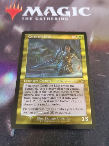 Mtg. Carth the Lion. Foil Etched. Modern Horizons 2. Nm - 第 1/1 張圖片