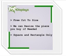 Lexan Polycarbonate Plastic Sheet Clear 1/4" x 48" x 16"