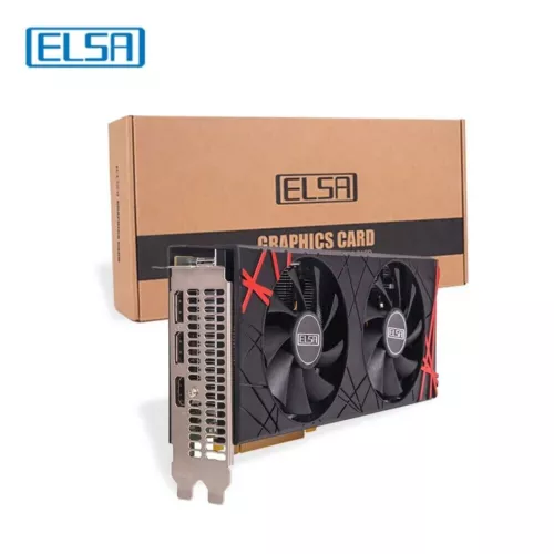 Tarjeta gráfica ELSA AMD RX 580 (2048SP) 8 GB GDDR5 256 bits GPU tarjeta de video para juegos