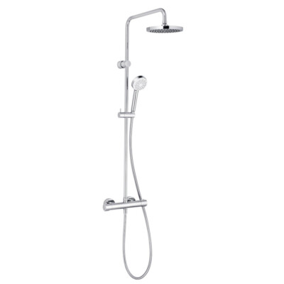 Kludi LOGO Duschsystem Dual Shower Thermostat Regendusche Duschset