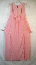 JACLYN y    Women's long DRESS  (NWT $44)  Size 1X Coral sleeveless