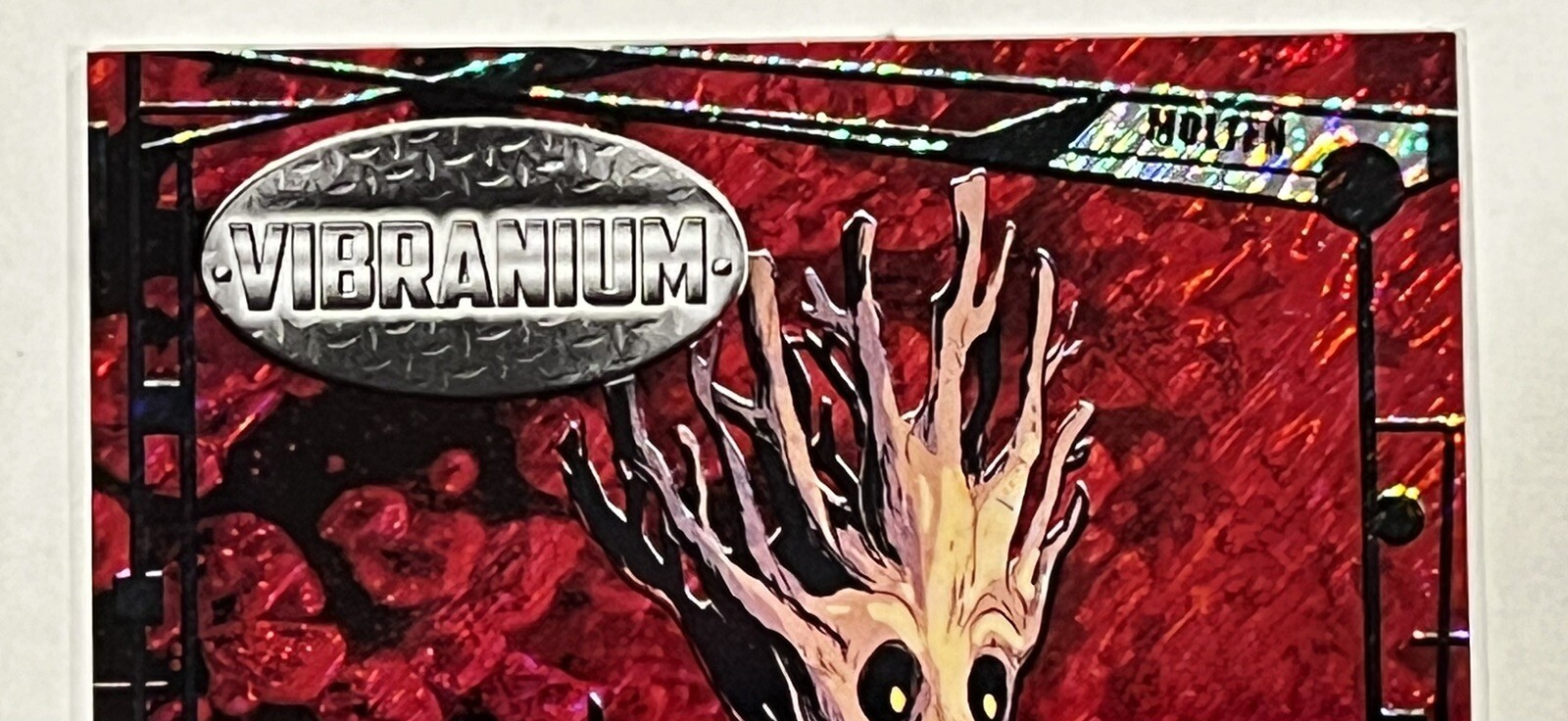 2015 Marvel Vibranium Molten #71 GROOT Variant 136/299 Sparkle Raw Frame🔥🔥🔥