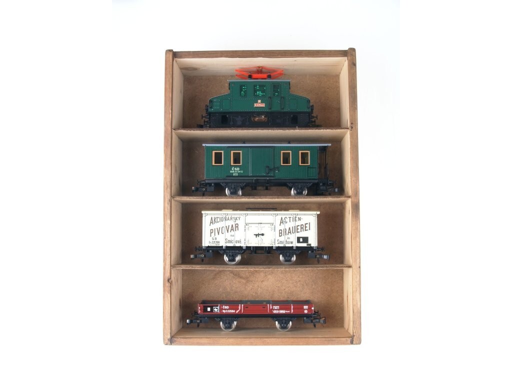 Coffret Rétro ETS 3555 Train Échelle O avec Locomotive Sonore en Métal