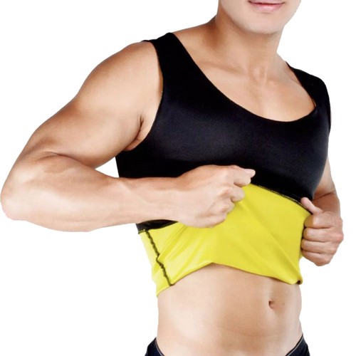 CANOTTA UOMO SHAPERS FASCIA INSTANT TRAINING MAGLIA DIMAGRANTE PALESTRA - Imagen 3 de 6