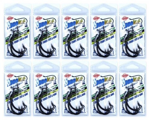 (10) Packs Zoneloc Wide Gap Magnum Worm Fish Hook Size 6/0 ZL140BN-6/0 #TU62 New