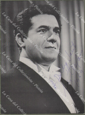 DI STEFANO GIUSEPPE (Motta Sant Anastasia 1921 - S. Maria Hoè 2008). Tenor.