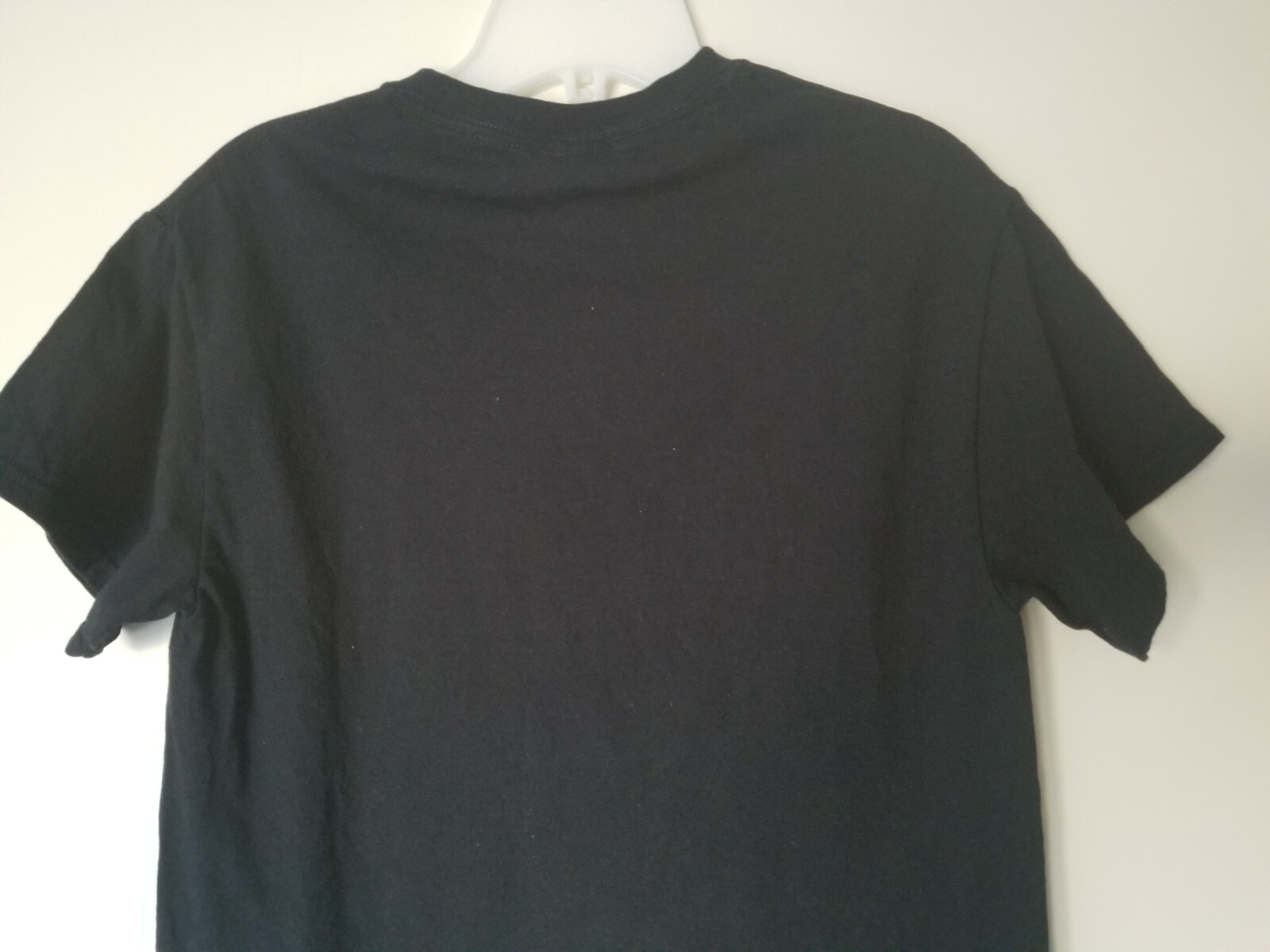 Cali Logo Basic Solid Black Short Sleeve T Shirt … - image 7