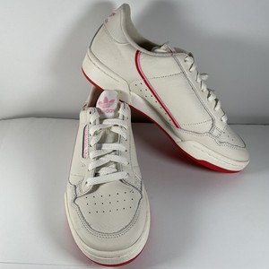 adidas continental 80 pink and white