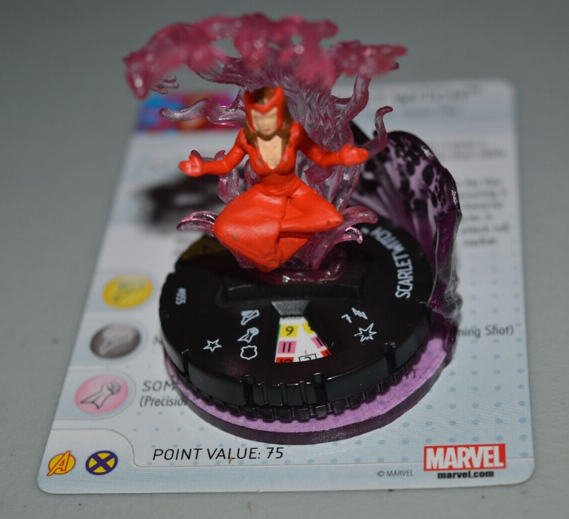 Marvel Heroclix Uncanny X-Men 055 Scarlet Witch Super Rare | eBay
