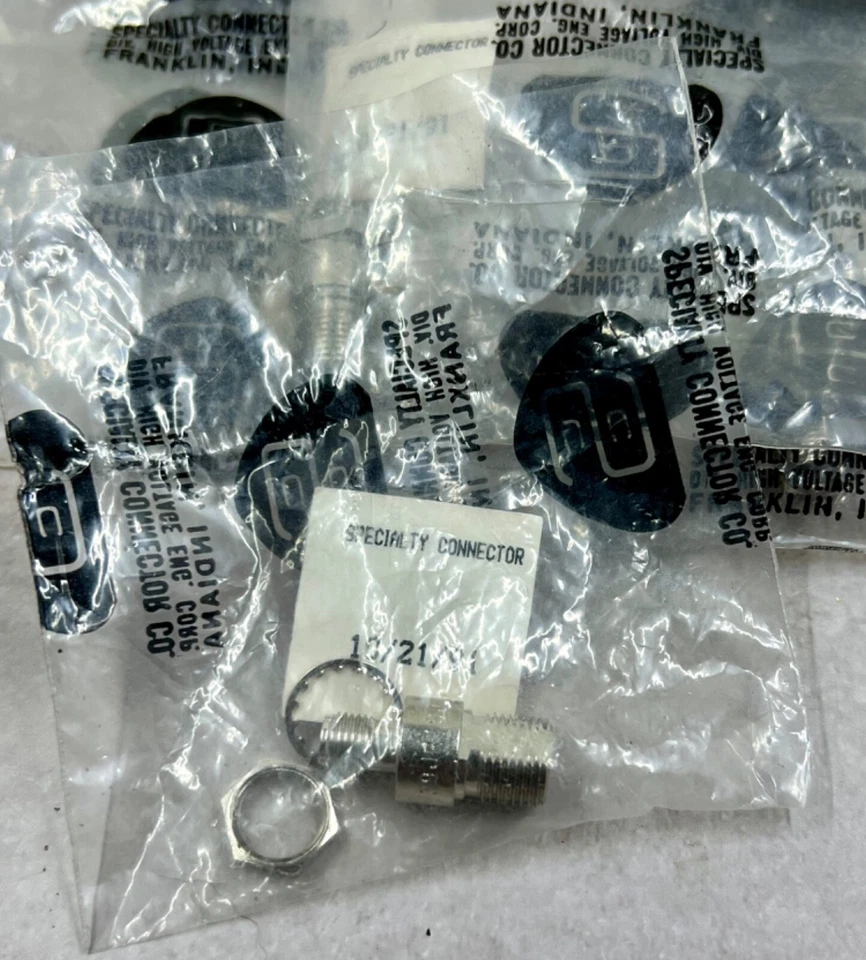Specialty Connector Co. INC, NOS, Connector “24931 39JR198-1, Lot of 8 (D) - Image 2 of 3