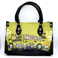 The Oblong Box Shop Vintage Ghosts Ghouls Halloween Purse