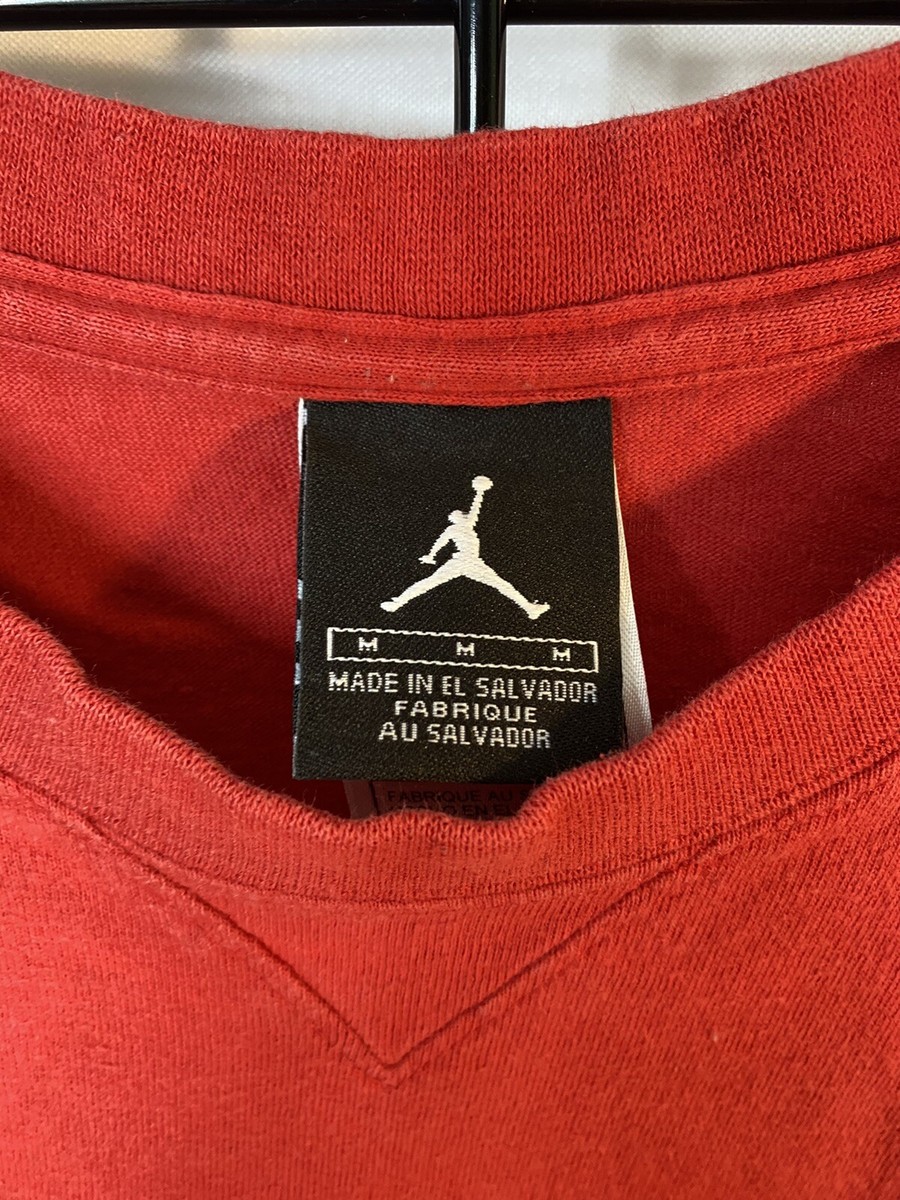 Nike Air Jordan Jumpman T-Shirt Embroidered Center Logo