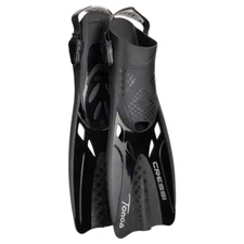Cressi Tonga Snorkeling Fins with Ultra-Resistant Buckles, Color & Size Options