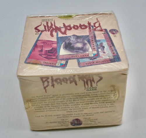 BLOOD WARS TSR CCG; PRIMA EDIZIONE; 6 DUELLI SIGILLATI - Mazzi; INV #403 - Foto 2 di 5