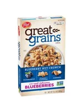 Post Great Grains Blueberry Nut Crunch Cereal 13.5 oz