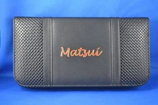 Matsui 3 Scissors Case plus a slot for Feather Razor and blade box