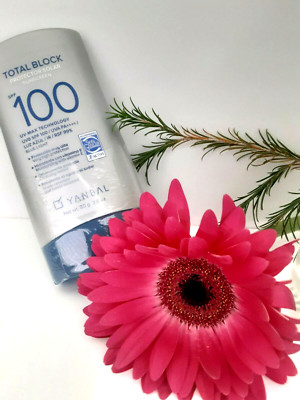 YANBAL*TOTAL BLOCK SUNSCREEN SPF100 WATER & SWEAT RESISTANT *ANTIOXIDANT*HYDRATE