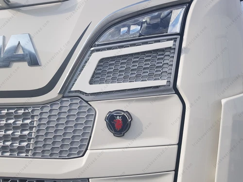 Bolt on 10 Mil Plastic Scania next Generation Vent Trims