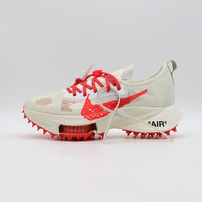 CV0697-100 Off-White Nike Air Zoom Tempo Next% Flyknit Solar Red