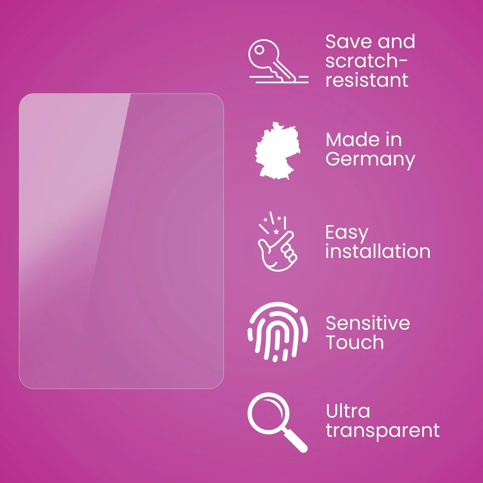 atFoliX Glass Protector for Nokia 6600i Slide 9H Hybrid-Glass - Image 3 of 4