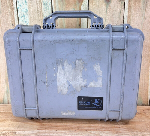Pelican 1500 Protector Case Grey Waterproof Good Condition OS - Picture 2 of 10