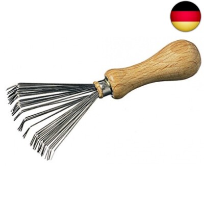 Keller Bürsten- und Kammreiniger mit Holzgriff für alle Bürstengrößen