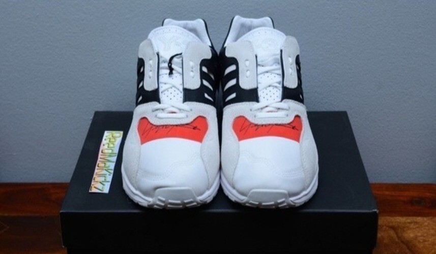 y❤︎ Adidas Y-3 ZX Run White Black Mens 9us G54063 | eBay