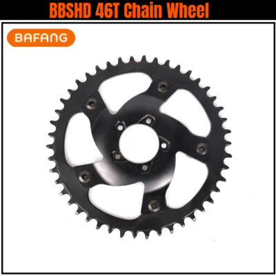 Ebike 46T Kettenrad für Bafang 48V 52V 1000W BBSHD Mid Motor Aluminium