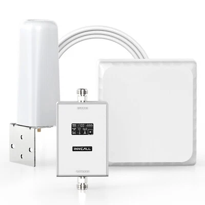 3G 4G 5G LTE Cell Phone Signal Booster 1700/2100/1900MHz Band 2/4/25 Data Voice - Image 1 of 4