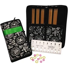 ChiaoGoo Double Point Bamboo 6" Knitting Needles Set