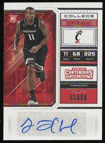 New Listing2018 Contenders Draft GARY CLARK "COLLEGE TICKET" Autograph Rookie Auto RC #111