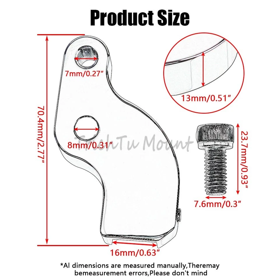 Soporte de asistencia neutral para cambio de marchas de motocicleta para Harley Road King 17-22/Softail Foto 4 de 4