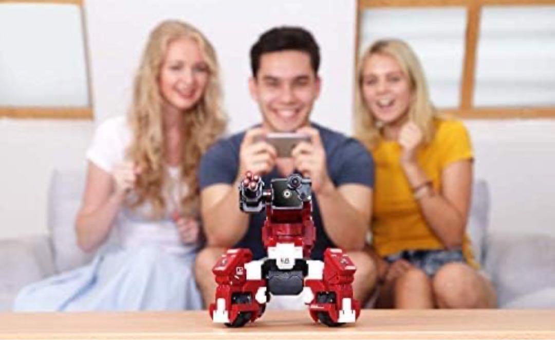 Gjs Gaming Robot Geio Red & Blue 2-Pack Fps Ai Battle Robot Toy