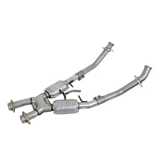 BBK for 94-95 Mustang 5.0 High Flow X Pipe With Catalytic Converters - 2-1/2