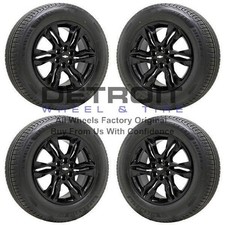 18 Chevrolet Blazer Gloss Black Wheels Rims Tires Oem 2019-2022 5934