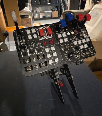 VIRPIL Flight Simulator VPC Control Panel #2 AND VPC SharkA-50 Panel w/mount