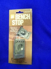 NOS Vintage Fine Tools Inc. Bench Stop No. 300-0001 Aluminum Alloy Original Pack